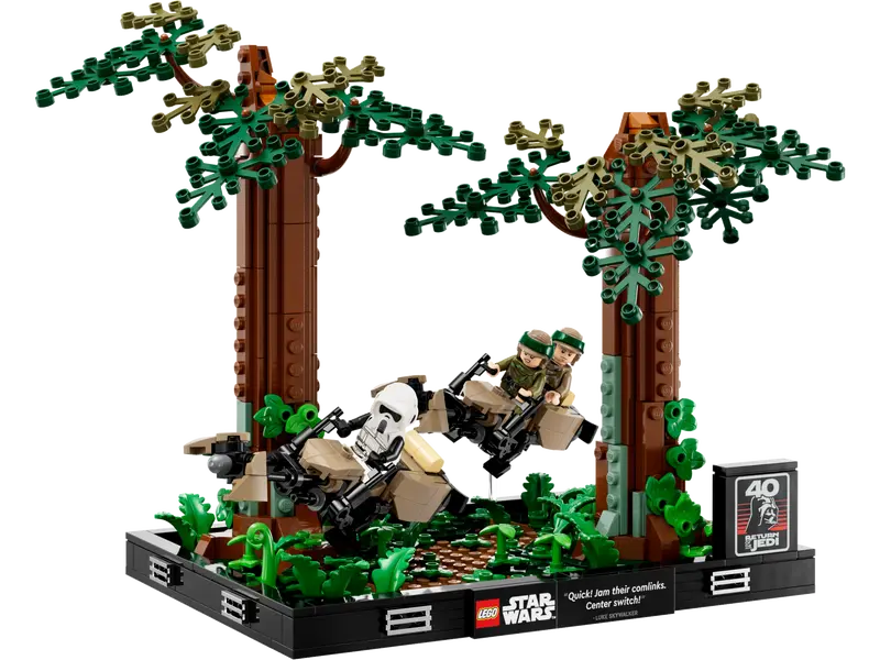 Get Alongside That One: LEGO Star Wars Endor Speeder Chase Diorama 75353 Review